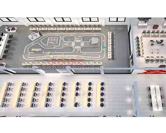 智能網聯汽車基礎技術實訓室